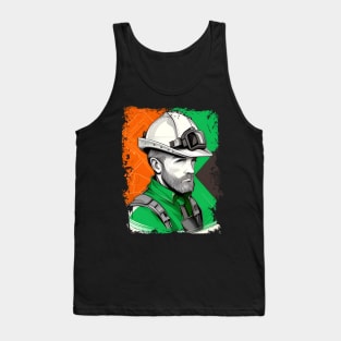 Engineer Dad St. Patrick's Day Gift For Fathers Tank Top